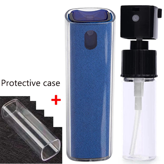2in1 Microfiber Screen Cleaner Spray Bottle/Wiper