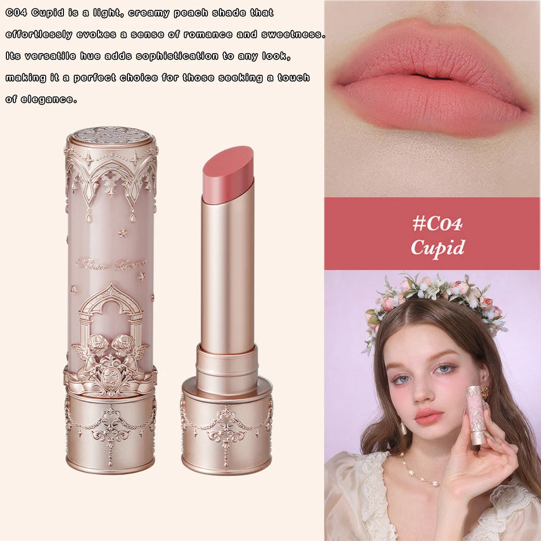 FLOWER KNOWS Little Angel Collection Velvet Matte Lipstick