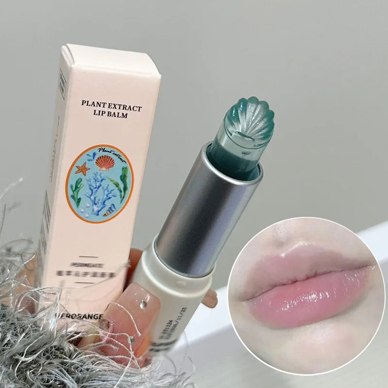 ZYXUAQIR Sea Shell Shaped Lip Balm