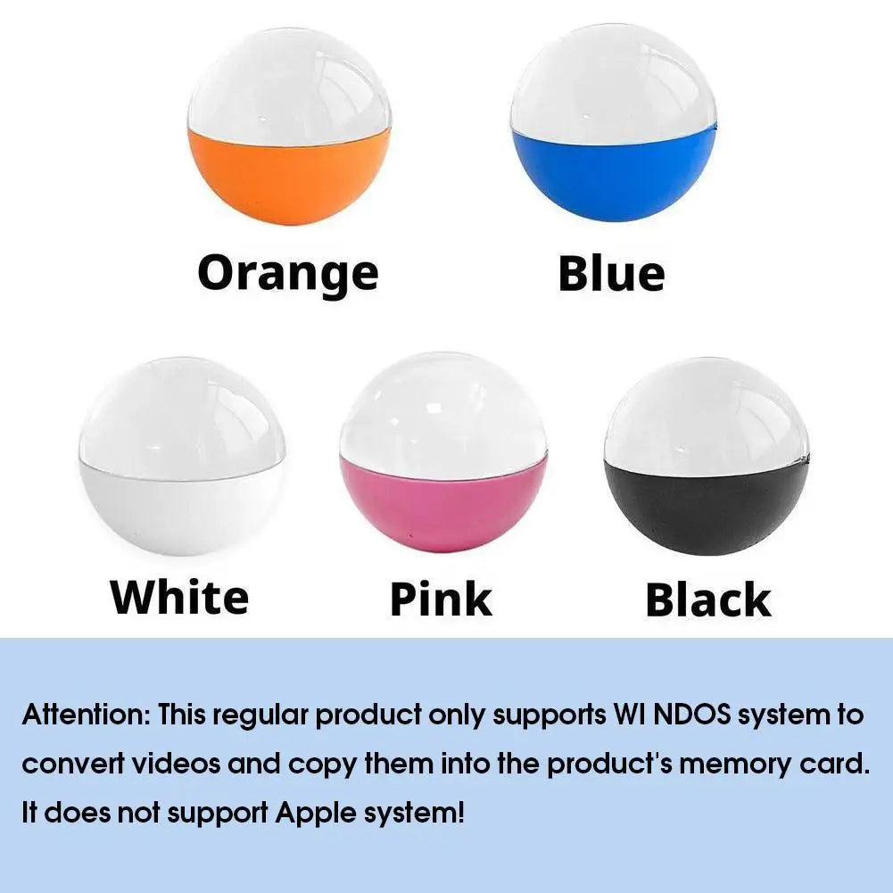 3D Crystal Ball Video/Audio Displayer