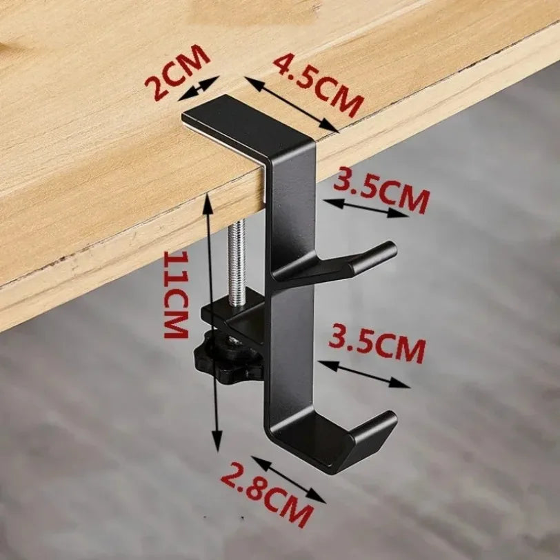 Adjustable Desk Edge Hook