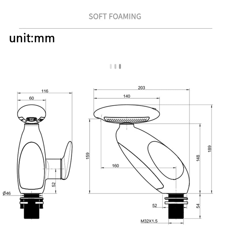 Premium LED Basin Faucet Multi Functional Water Outlet