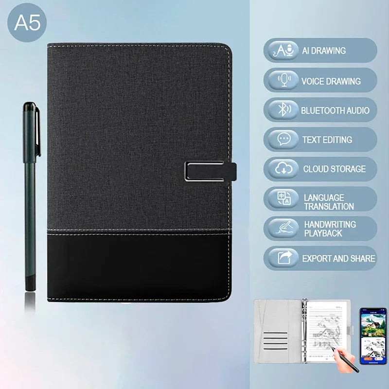 Digital Smart Notebook with Pen