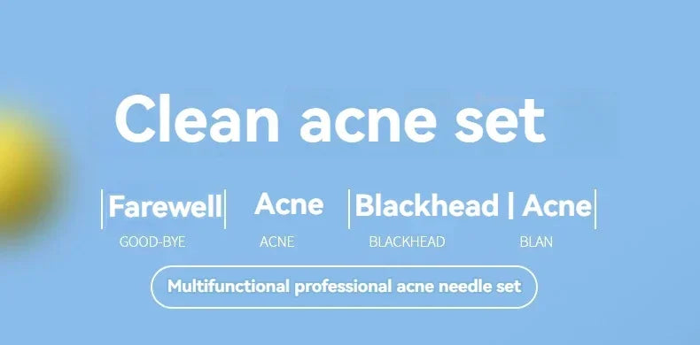 YJYIBEI 11Pcs/Set Acne Needle Blackhead Clip Remover
