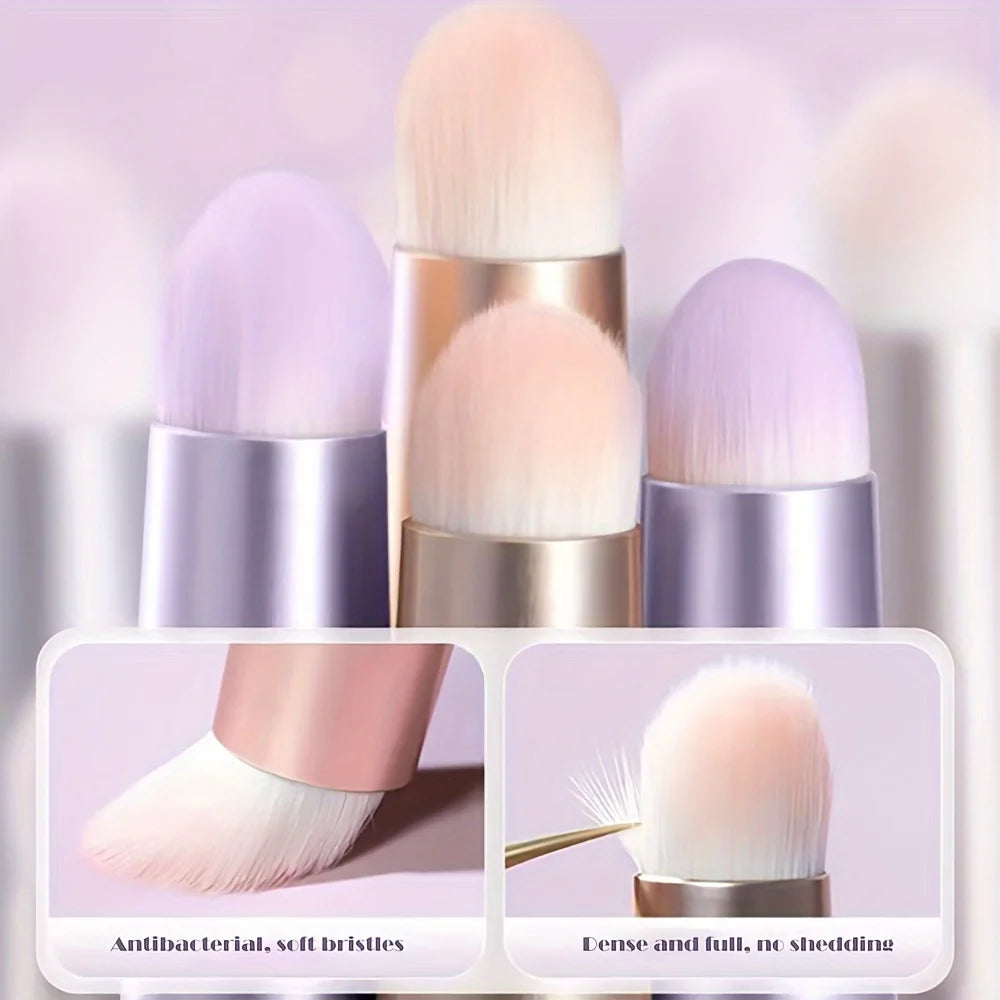 YMOLGA Lip/Concealer/Lip Gloss Brush With Cover
