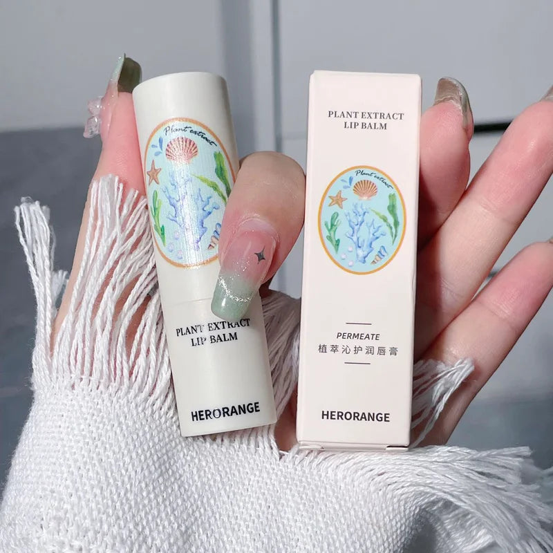 ZYXUAQIR Sea Shell Shaped Lip Balm