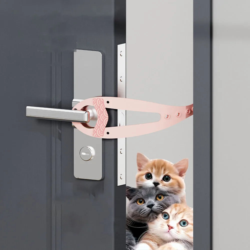Adjustable Gap Holder No Drilling Anti-Scratch Door Guard | Safe Entry Exit