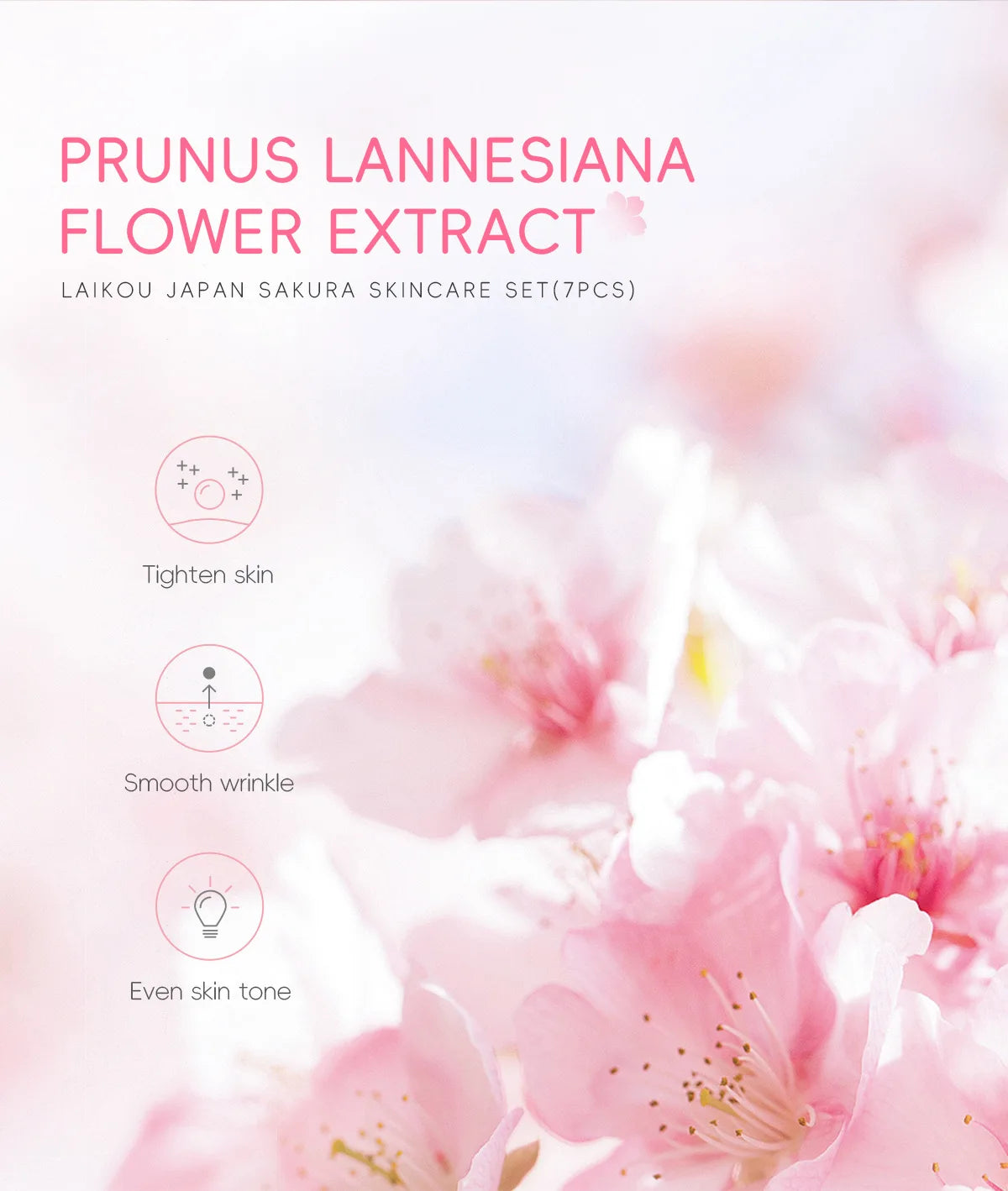LAIKOU Sakura Skin Care Kit