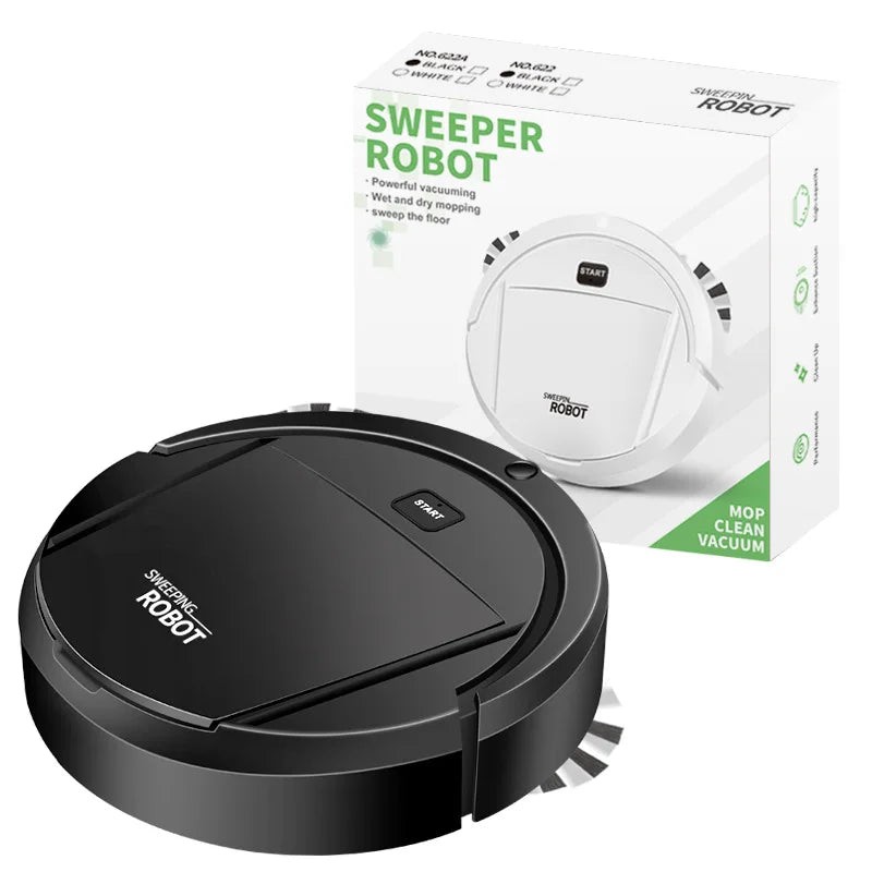 Automatic Robot Vacuum Cleaner - Smart Sweeping Dry Wet Cleaning Machine