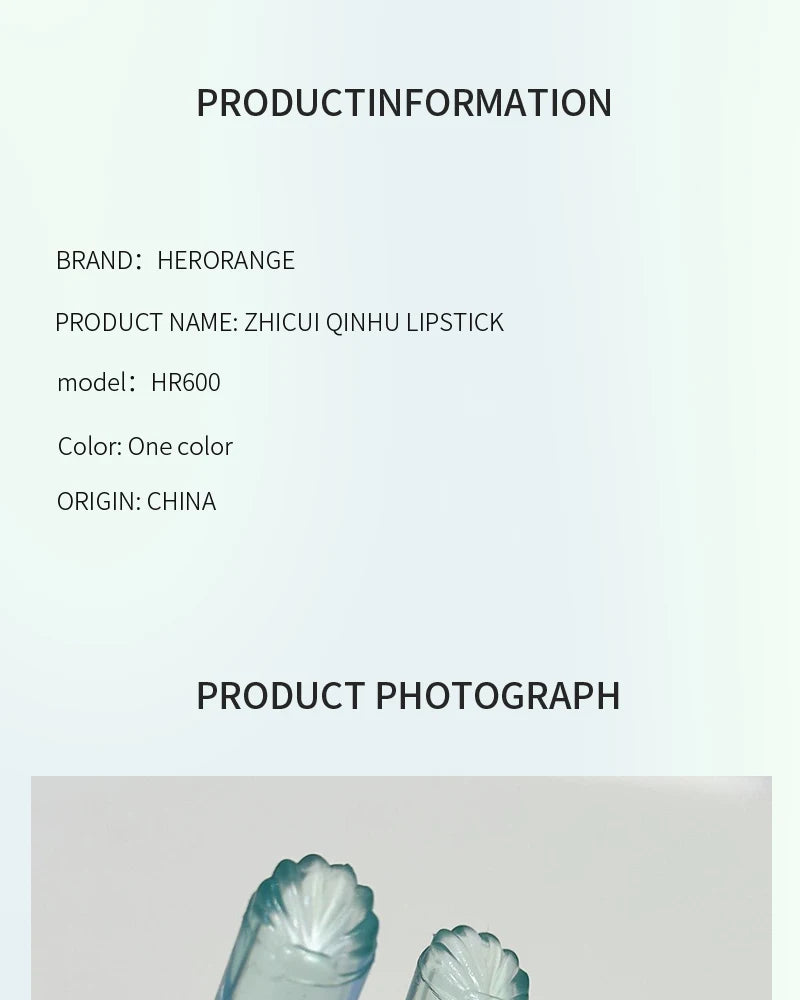 ZYXUAQIR Sea Shell Shaped Lip Balm