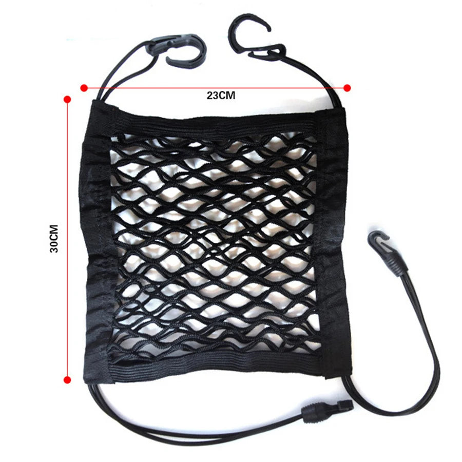 Car Barrier with Automatic Safety Mesh Storage