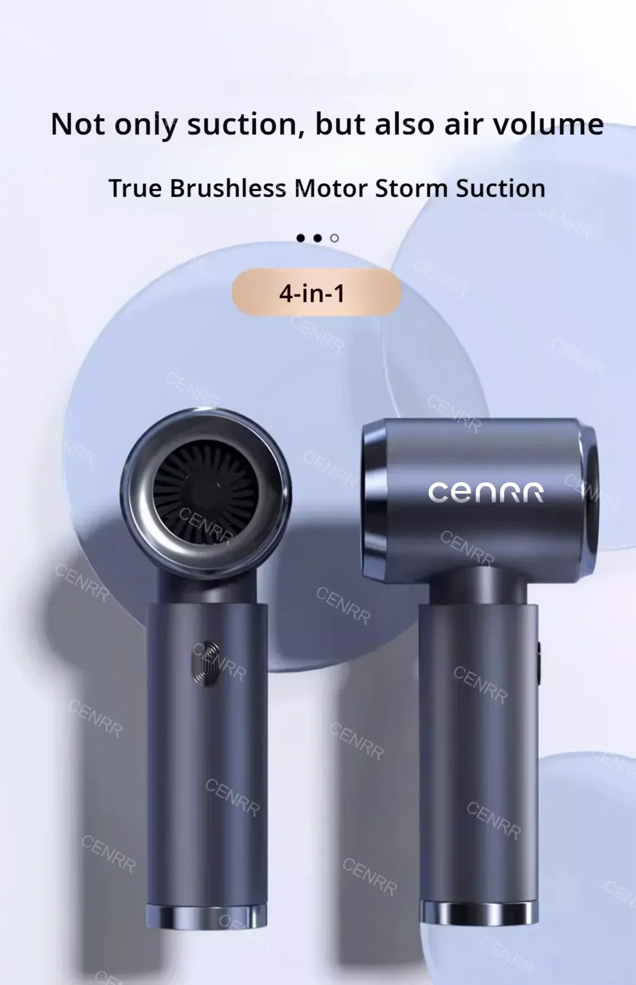 Mini Car Vacuum Cleaner Wireless