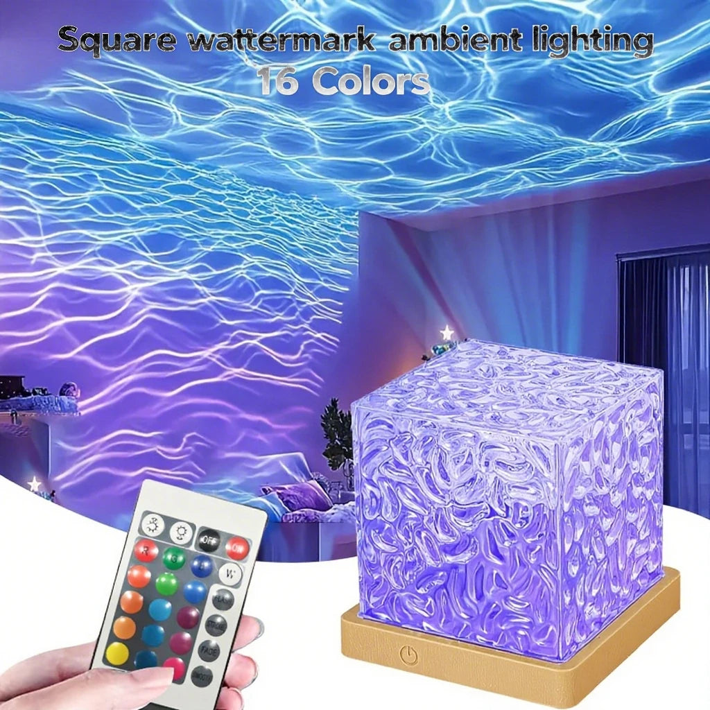 LED Water Ripples Projector