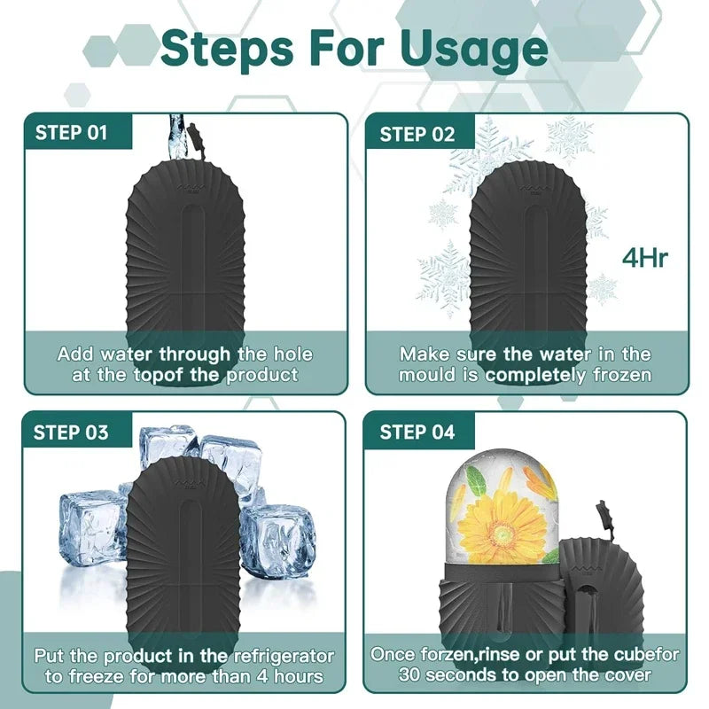 Ice Face Roller Ice Mold