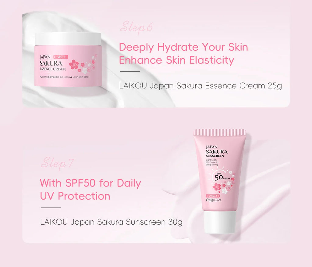 LAIKOU Sakura Skin Care Kit