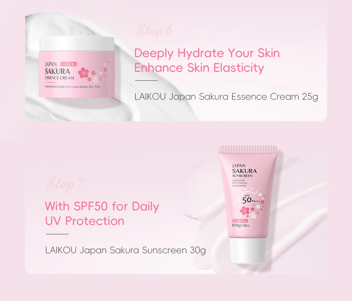 LAIKOU Sakura Skin Care Kit