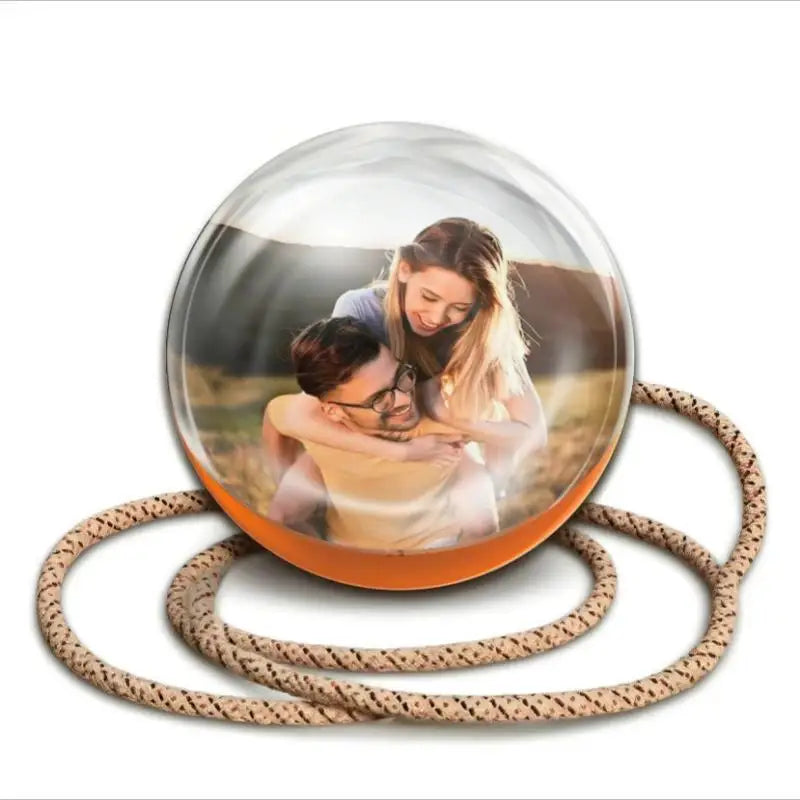 3D Crystal Ball Video/Audio Displayer