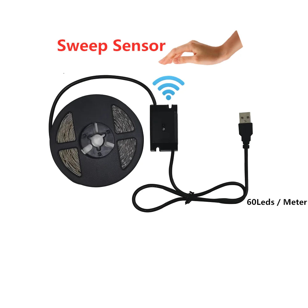 Motion Sensor LED Lights For Kitchen/Under Cabinet/Bedside Stairs/Wardrobe/