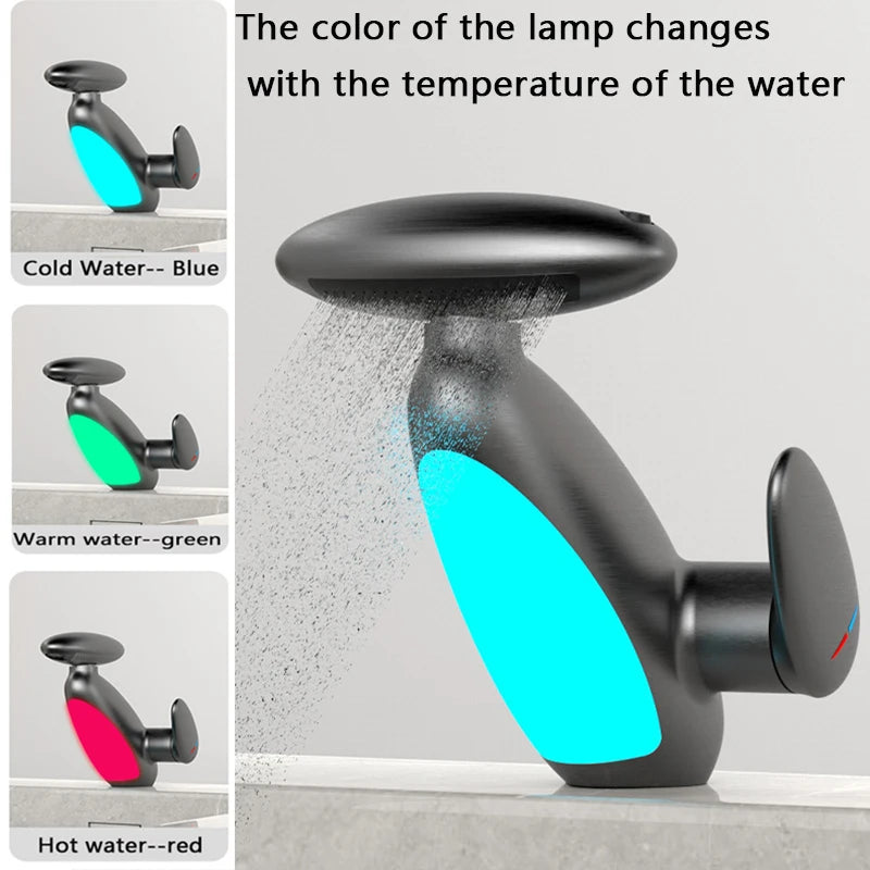 Premium LED Basin Faucet Multi Functional Water Outlet