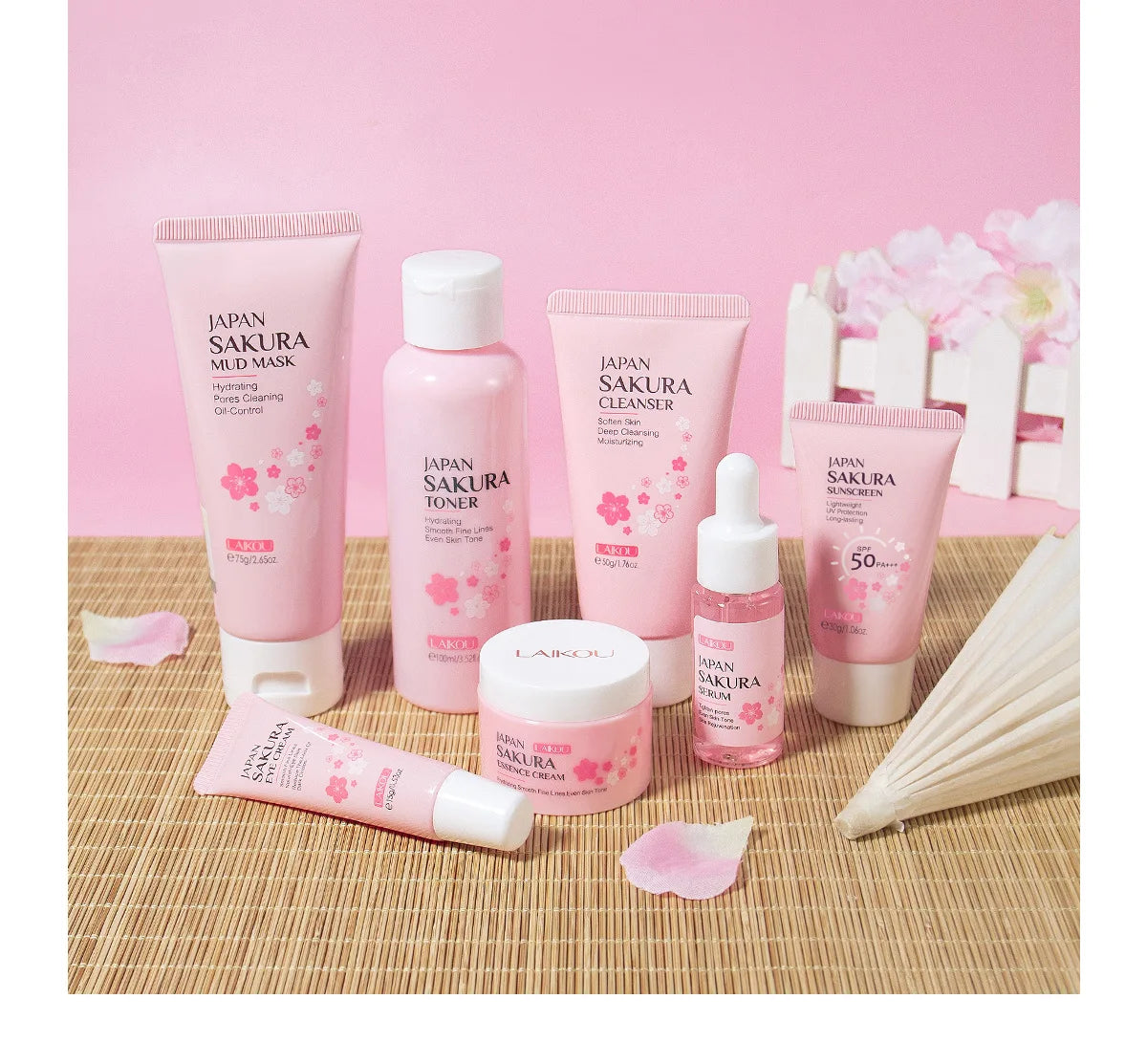 LAIKOU Sakura Skin Care Kit