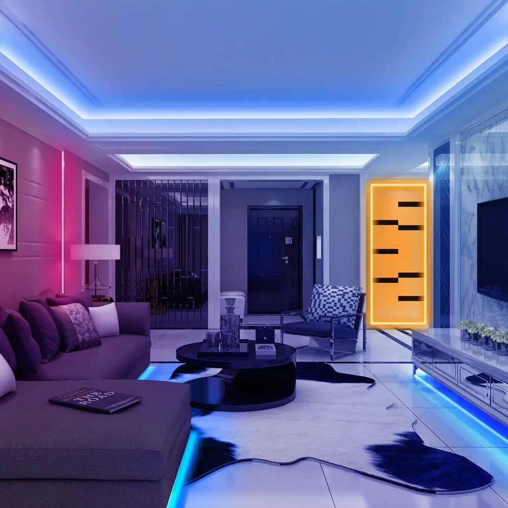 5V LED Strip Light RGB With USB 24Key Infrared Remote Control