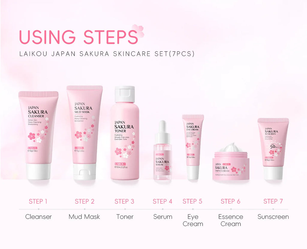 LAIKOU Sakura Skin Care Kit