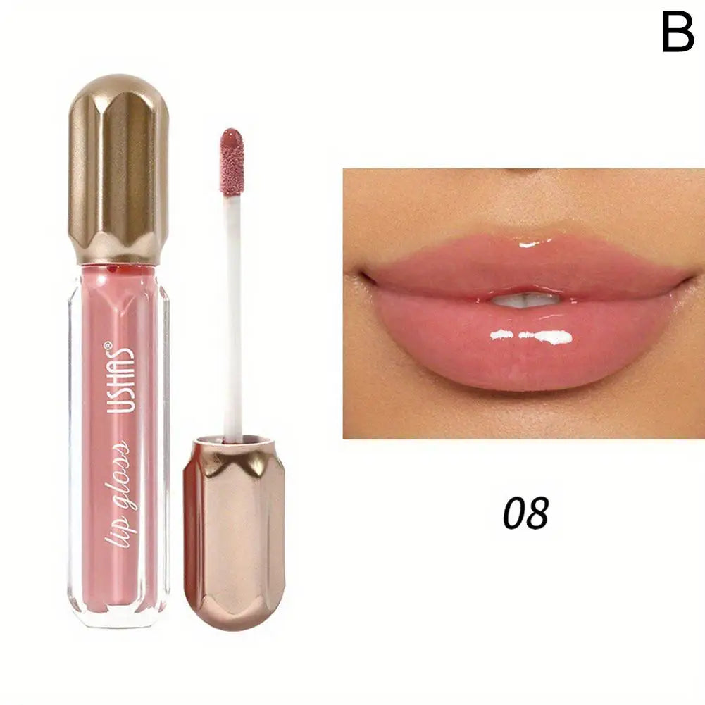 USHAS Mirror Pearl Lip Gloss Waterproof