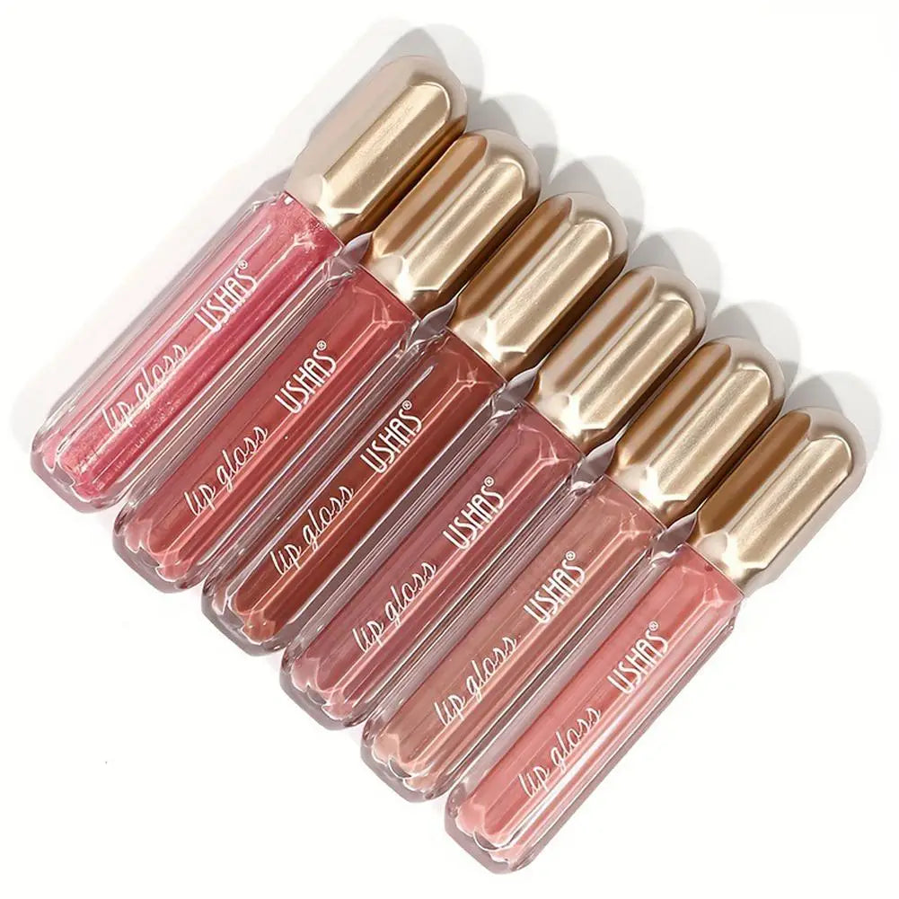 USHAS Mirror Pearl Lip Gloss Waterproof