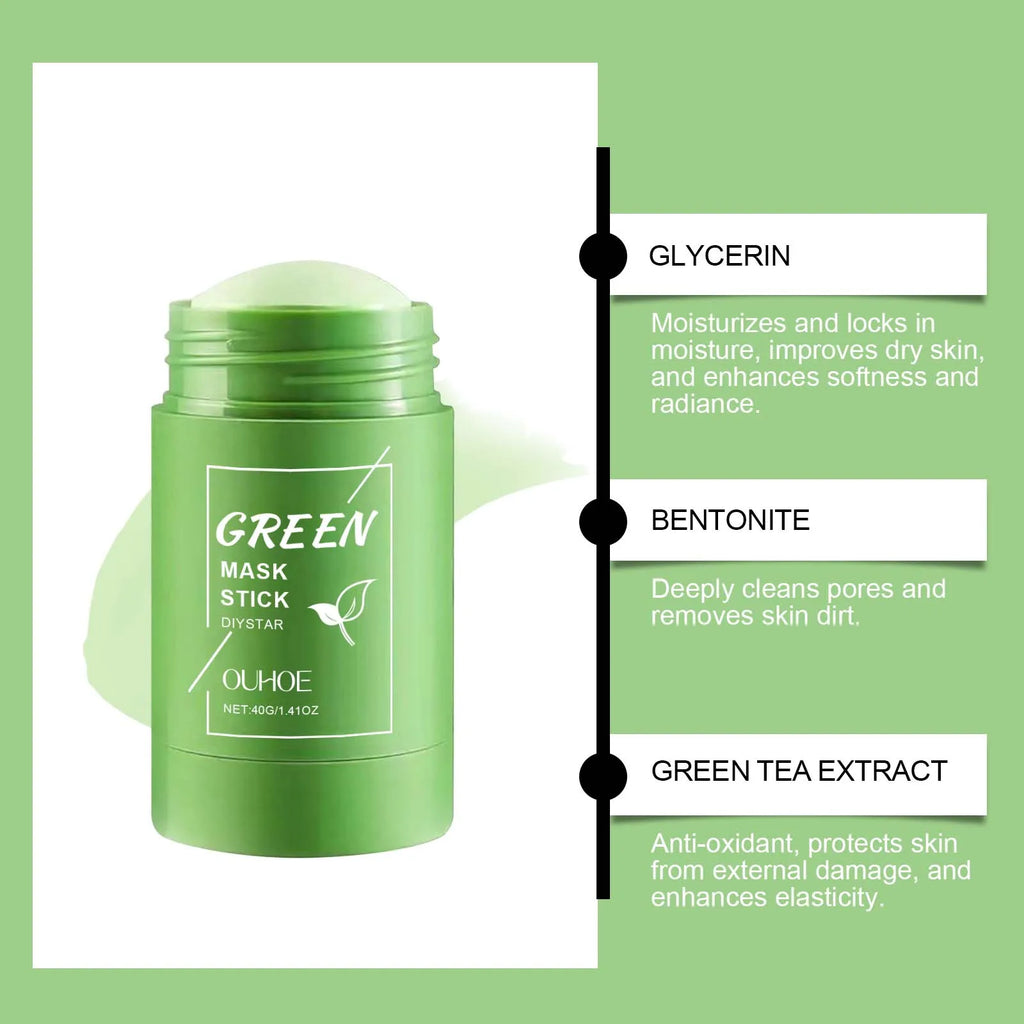 EELHOE Green Tea Solid Cleansing Mask