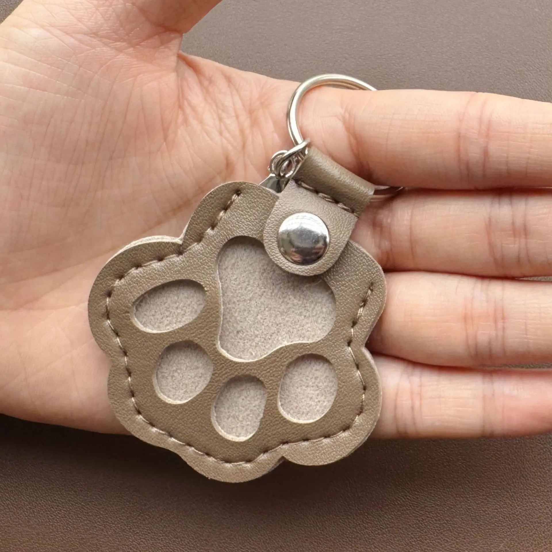 Cute Fur Souvenir Keychain