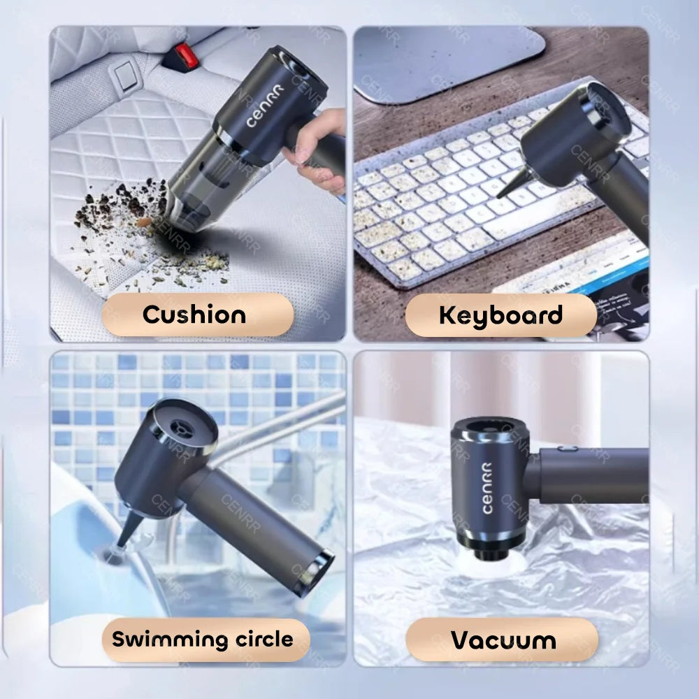 Mini Car Vacuum Cleaner Wireless